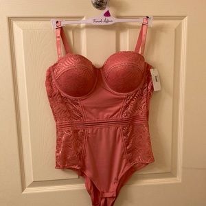 Mauve sexy one piece 1x lingerie